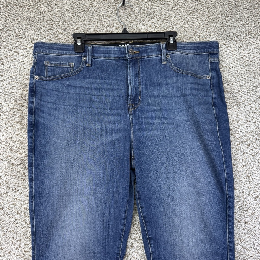 Torrid Jeans Women's 20S Sky High Skinny Premium Stretch Medium Wash Plus Size - Picture 3 of 15